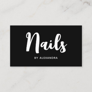 Nail Technician Tech Artist QR Code Social Media Visitenkarte