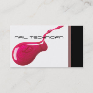 Nail-Techniker-Visitenkarte Visitenkarte