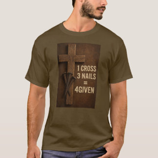 "Nailed it" Christliches T-Shirt