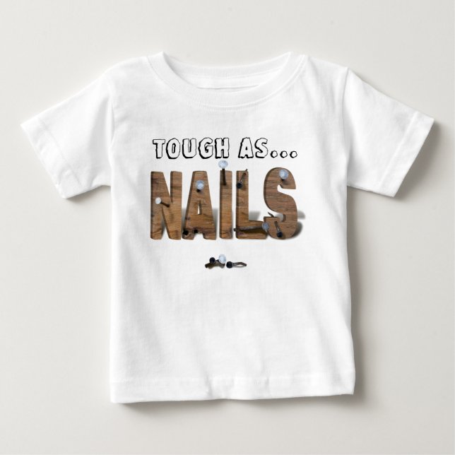NAILS BABY T-SHIRT (Vorderseite)