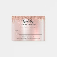 Nails Ernennung Post-it®-Notizen