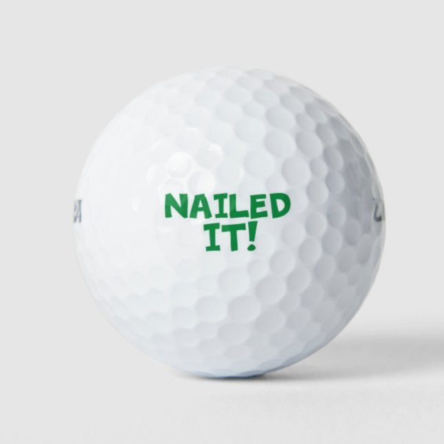 Nails Golfball (Vorderseite)