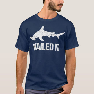 Nails Hammerhead Shark TeeFunny Shark T-Shirt