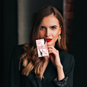 Nails Makeup Artist Rose Tropfen Kiss Lips Pink La Visitenkarte
