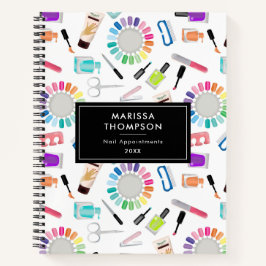 Nails Manicure Pedicure Beauty Salon Notizbuch