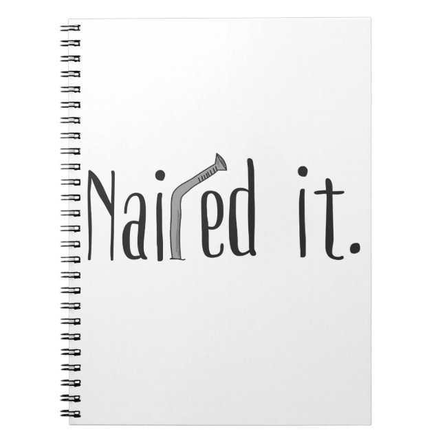 Nails Notizblock (Vorderseite)