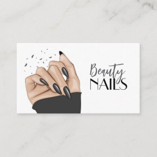 Nails Salon Business Card Visitenkarte