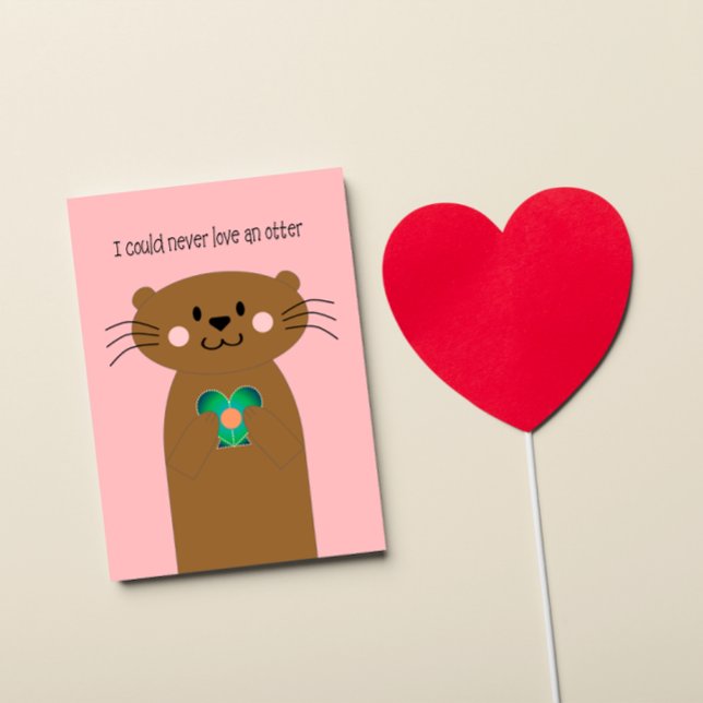 N'aimez jamais une carte de Saint-Valentin de (Créateur téléchargé)