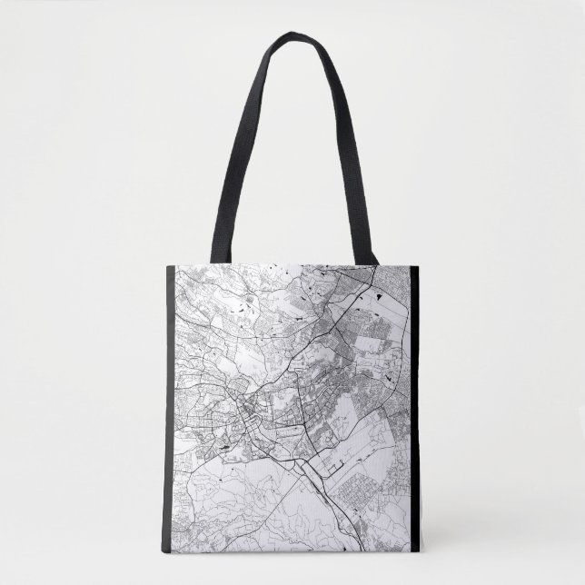 Nairobi Kenia Karte Tasche (Vorderseite)