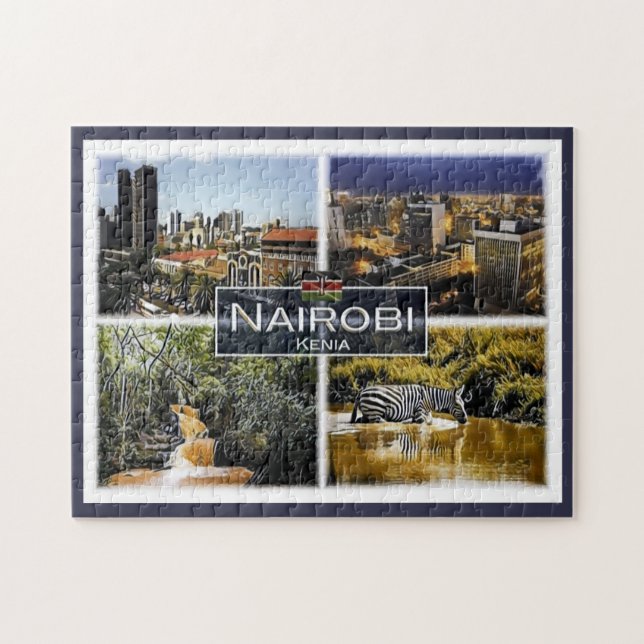 Nairobi - Kenia - Mosaik - (Horizontal)