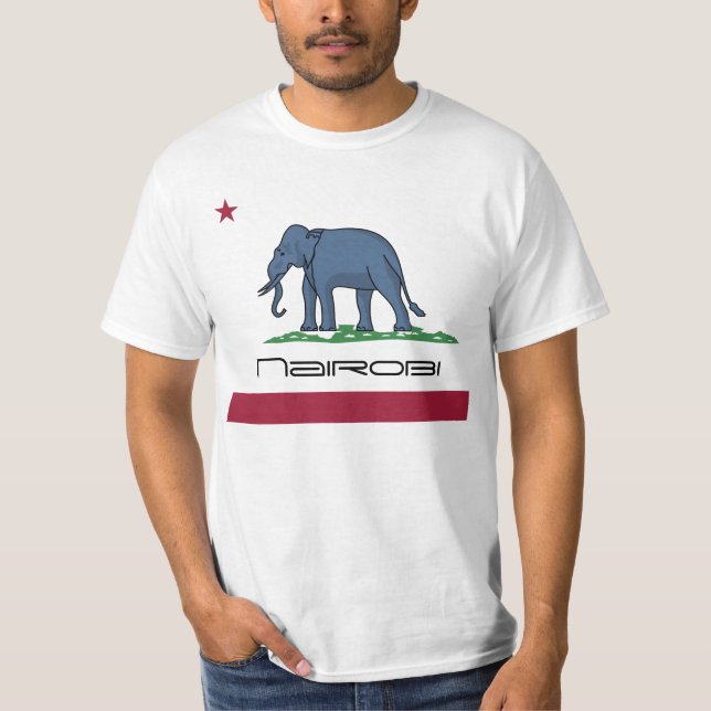 Nairobi Kenia T-Shirt (Vorderseite)