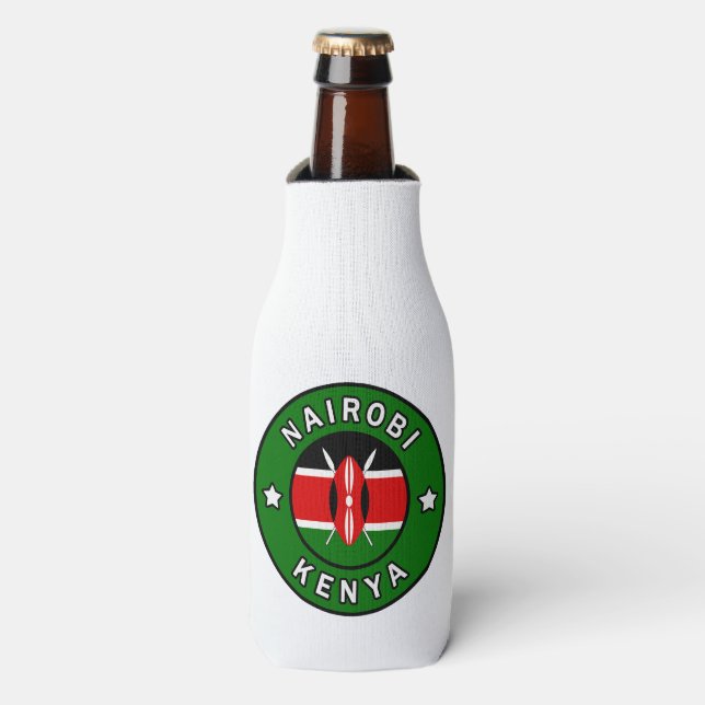 Nairobi Kenya Flaschenkühler (Flaschenvorderseite)
