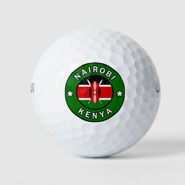 Nairobi Kenya Golfball (Vorderseite)