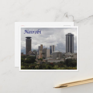 Nairobi - Kenya - Panorama - Postkarte