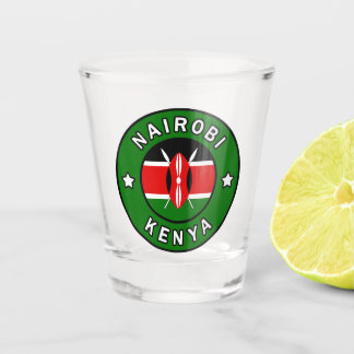 Nairobi Kenya Schnapsglas