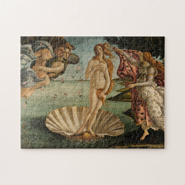 Naissance de Vénus par puzzle de Botticelli (Horizontal)