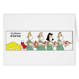 Naissance drôle de clown