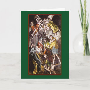 Naissance du Christ - Carte d'Art Vintage
