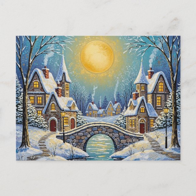 NAIVE Art Postcard Postkarte (Vorderseite)