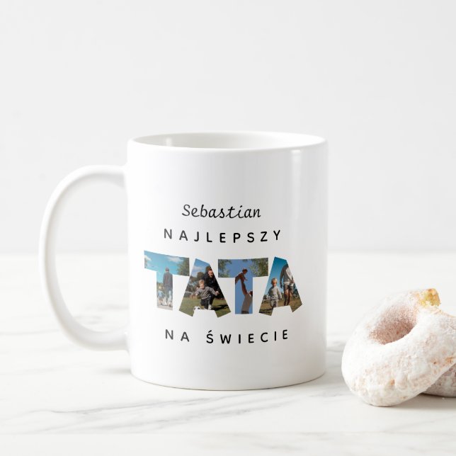 NAJLEPSZY TATA NA ŚWIECIE KAFFEETASSE (Mit Donut)
