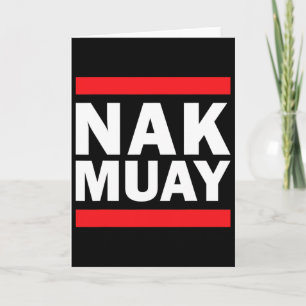 Nak Muay Thai Kickboxen Knuckmuay Thai Kickboxen Karte