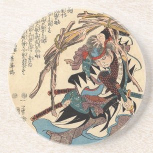 Nakamura Kansuke Tadatoki Getränkeuntersetzer