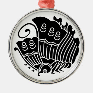Nakamura Kichiemon Silbernes Ornament