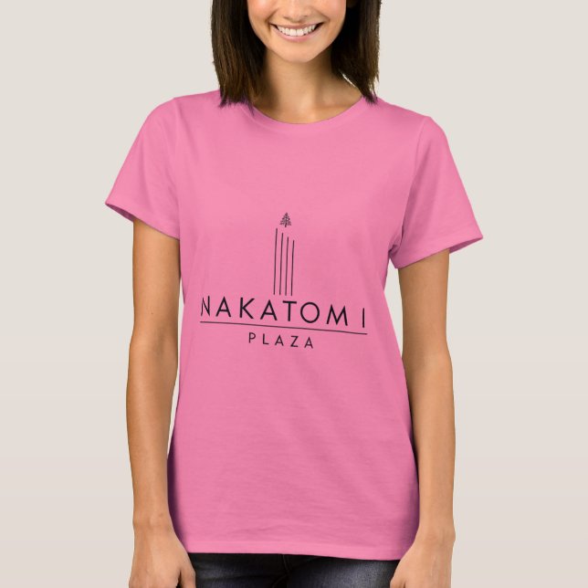 Nakatomi Plaza Weihnachten Vintag T-Shirt (Vorderseite)