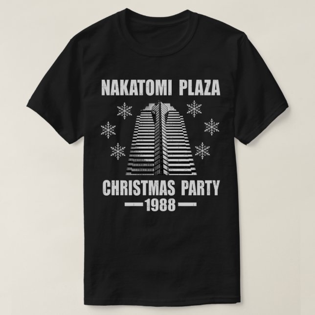 Nakatomi Plaza Weihnachts-Party 1988 Classic T-Shi T-Shirt (Design vorne)