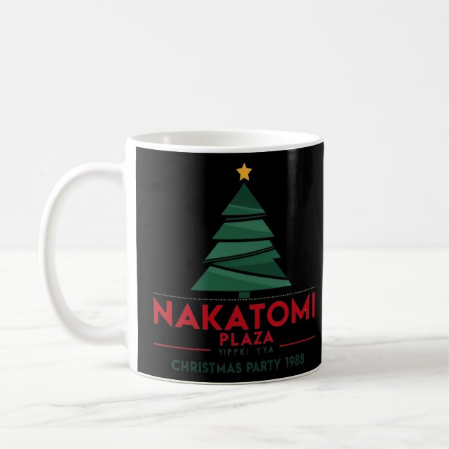 Nakatomi Plaza Weihnachts-Party Kaffeetasse (Links)