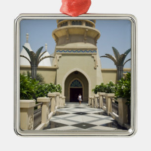 Nakheel Büro, Dubai, Vereinigte Arabische Emirate, Silbernes Ornament