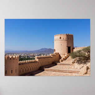 Nakhl-Fort, Oman Poster