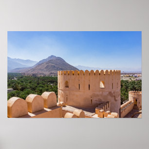 Nakhl-Fort, Oman Poster
