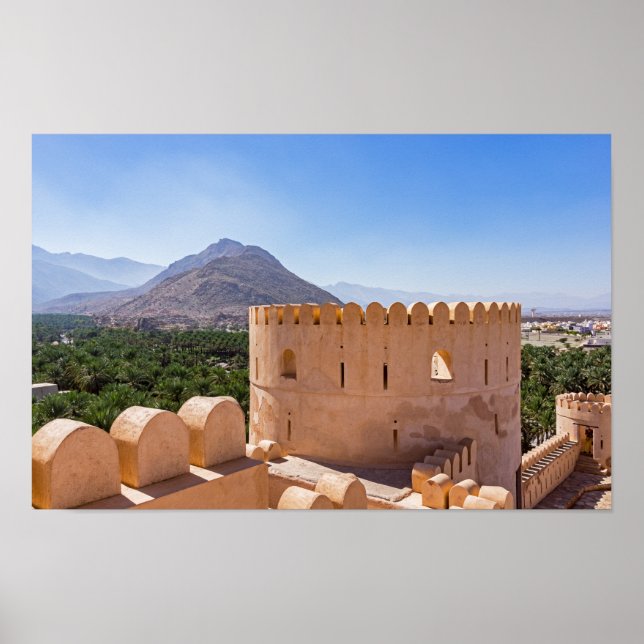 Nakhl-Fort, Oman Poster (Vorne)
