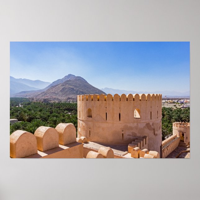 Nakhl Fort, Oman Poster (Vorne)