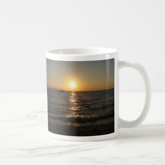 Naklua Beach Sunset .. Pattaya, Chonburi, Thailand Kaffeetasse (Rechts)