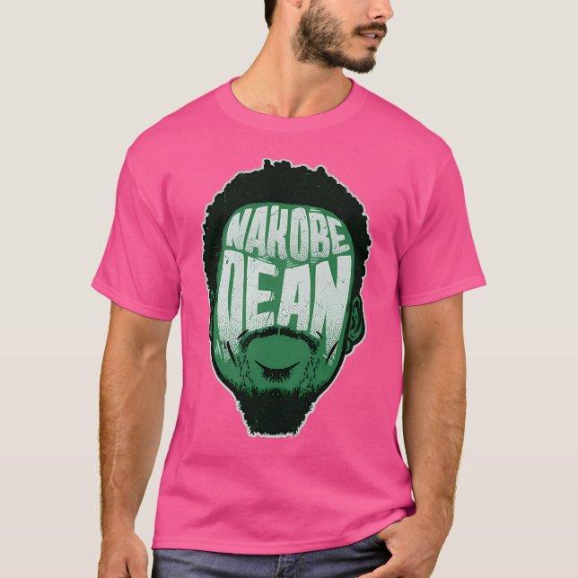 Nakobe Dean Player Silhouette T-Shirt (Vorderseite)