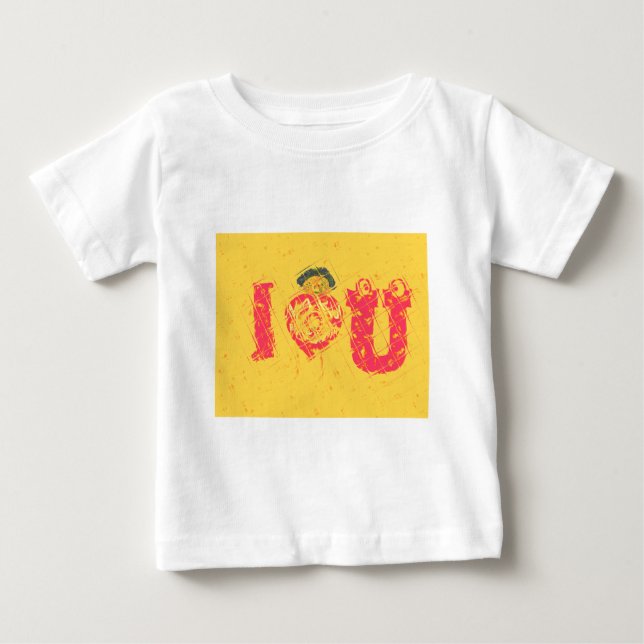 Nakupenda - I Liebe U Swahili Word Text Bedeutung  Baby T-shirt (Vorderseite)