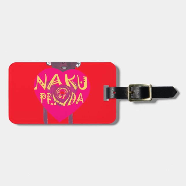 Nakupenda Liebe Kunst, Dichtung und Musik Gepäckanhänger (Vorderseite horizontal)