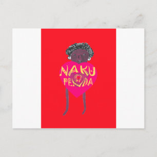 Nakupenda Liebe Kunst, Dichtung und Musik Postkarte