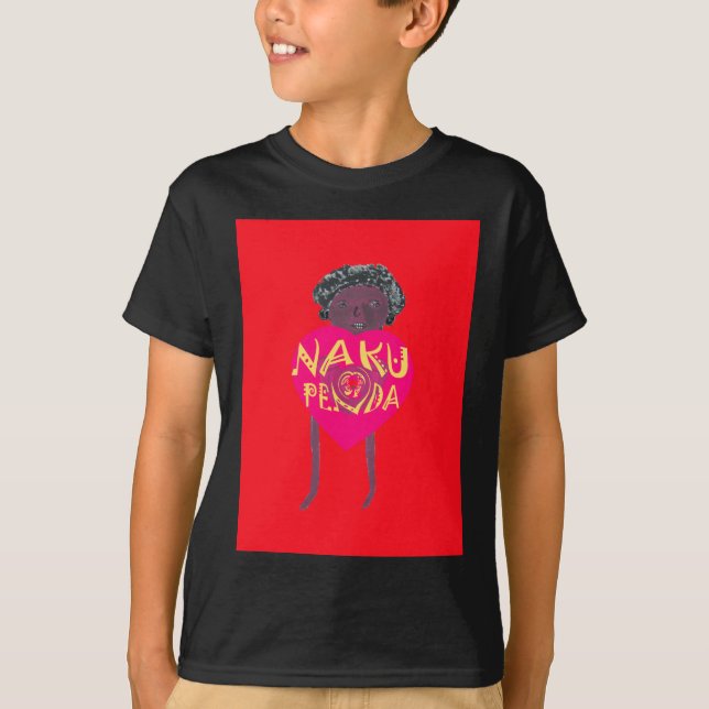Nakupenda Liebe Kunst, Dichtung und Musik T-Shirt (Vorderseite)