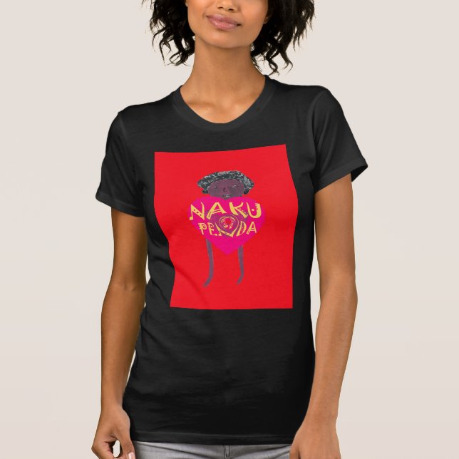 Nakupenda Liebe Kunst, Dichtung und Musik T-Shirt (Vorderseite)
