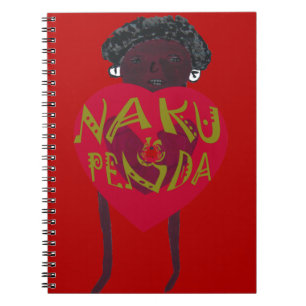 Nakupenda Sana Art Print Swahili Design Notizblock