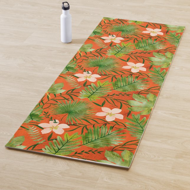 Nalani Hawaiian Tropical Garden Umkehrt zur Korall Yogamatte (Beispiel)