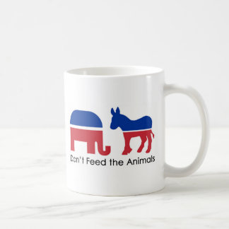 N'alimentez pas aux animaux la tasse de café