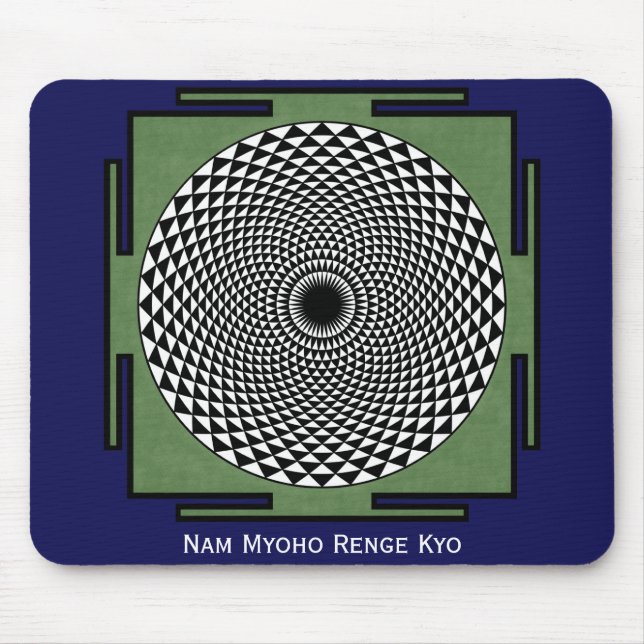 Nam Myoho Renge Kyo Gesang Mousepad (Vorne)