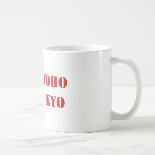 Nam Myoho Renge Kyo Kaffeetasse (Rechts)