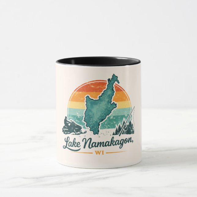 Namakagonsee, WI Tasse (Zentrum)