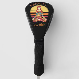 Namastay Sober I Golf Headcover
