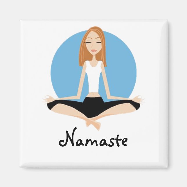 Namaste5 - Magnet (Vorne)